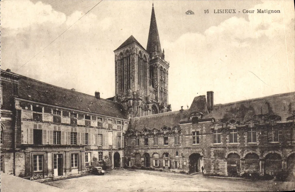Lisieux - Cour Matignon — wydawca 'Albaciens des Arts mécaniques' nr 16 - Awers