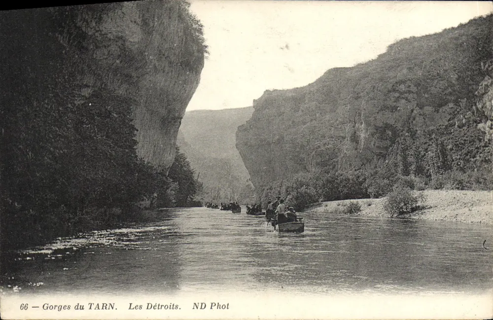 Gorges do TARN — Os Détroits — ND Phot - Frente