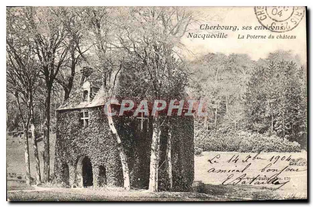 Nacquévillle — Die Pforte des Schlosses — V. de Paris, Nr. 170 - Vorderseite