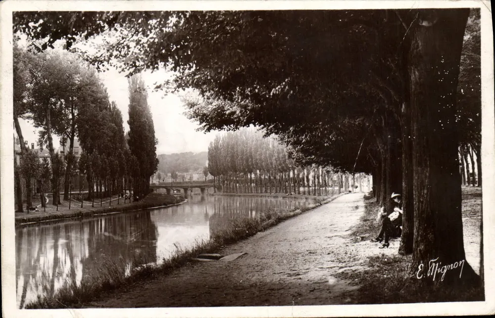 Promenades de Vaux und die Pierre-Brücke — E. Mignon — 2586 — MULUN (S.-et-M.) - Vorderseite