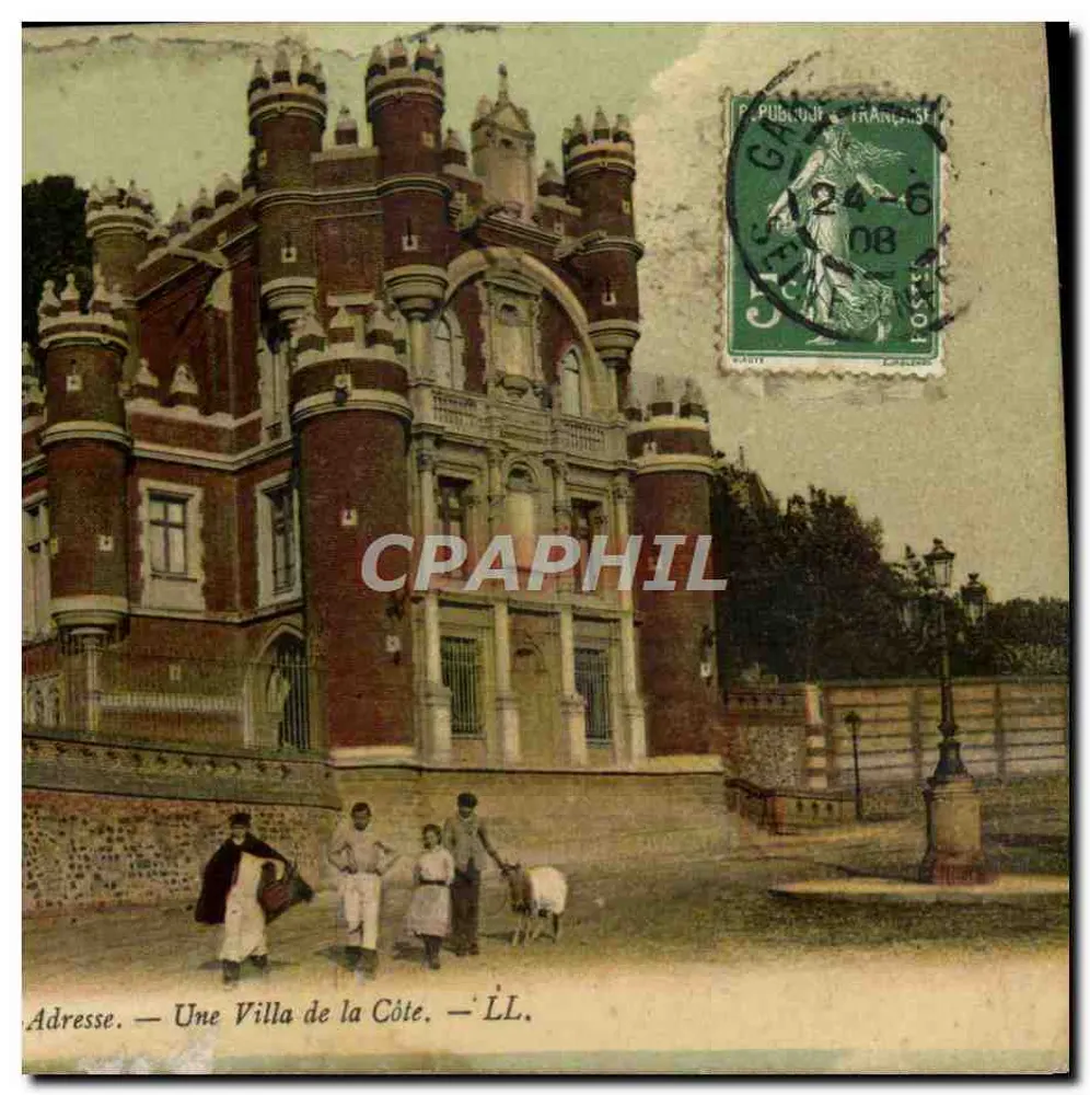 Adresse — Une Villa de la Côte — LL. - Frente