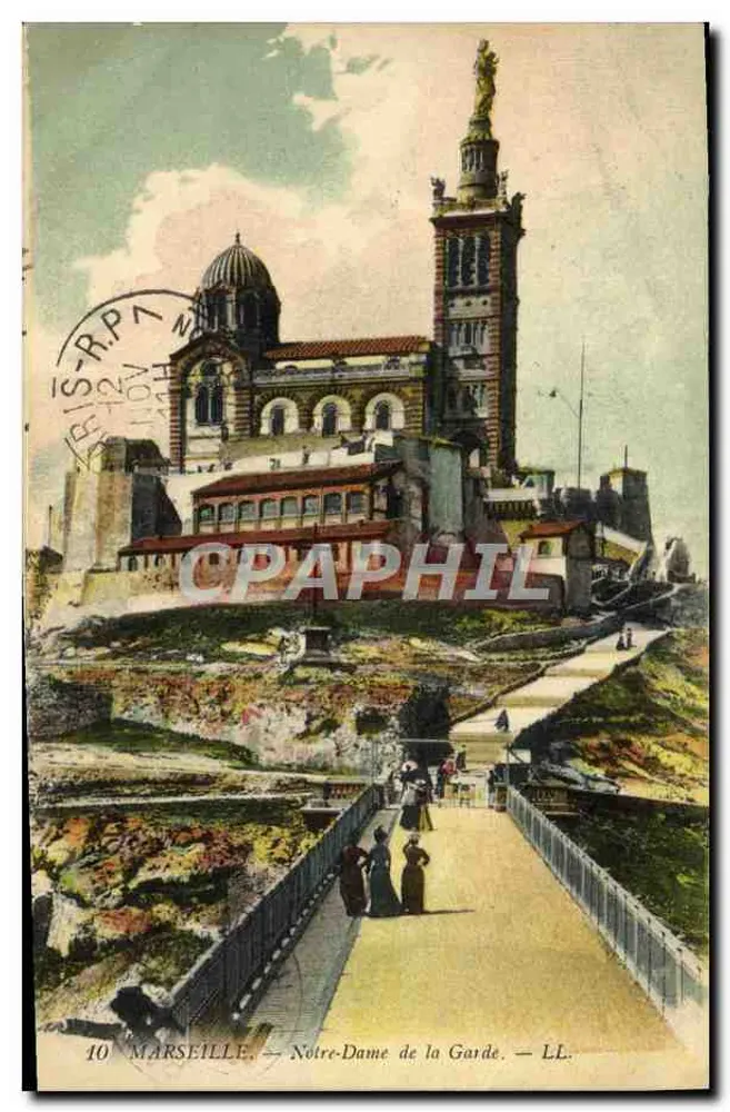 Marseille — Notre-Dame de la Garde — LL. — n°10 - Frente