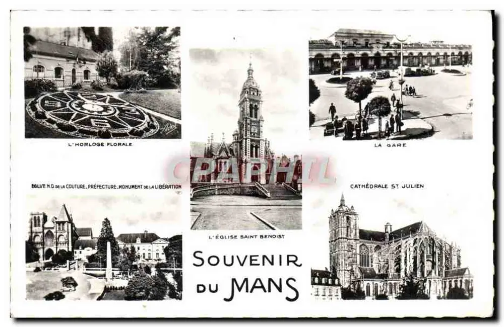 Le Mans — Erinnerung an Le Mans — Verlag: Photo. G. Auvray, Le Mans - Vorderseite