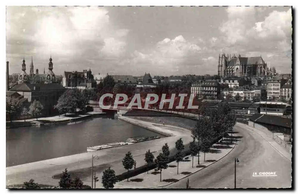 Nantes - Allgemeiner Blick vom Malakoff — A. Cigogne, n° 44.109.93 - Vorderseite