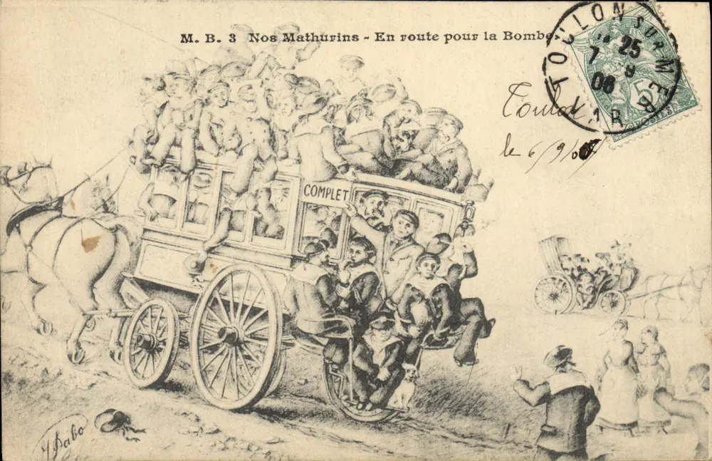 Nos Mathurins - Auf dem Weg zur Bombe - Y. Dabo - Vorderseite