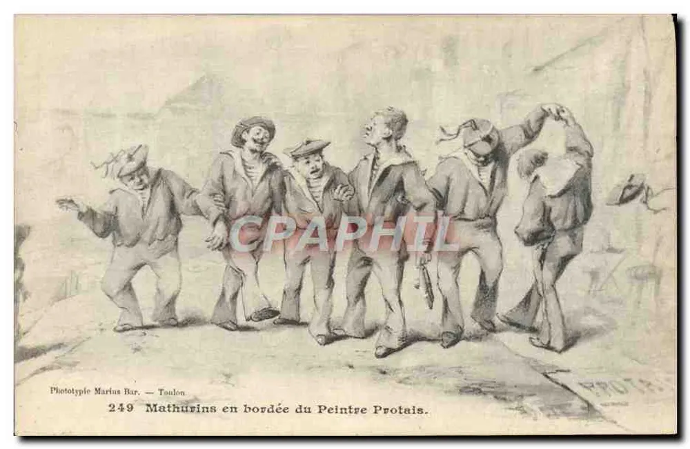 Mathurins in a Fight — Phototype Marius Bar — n°249 - Vorderseite
