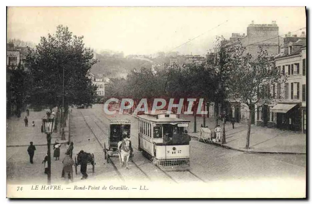 Le Havre — Rond-Point de Graville — LL. - Frente