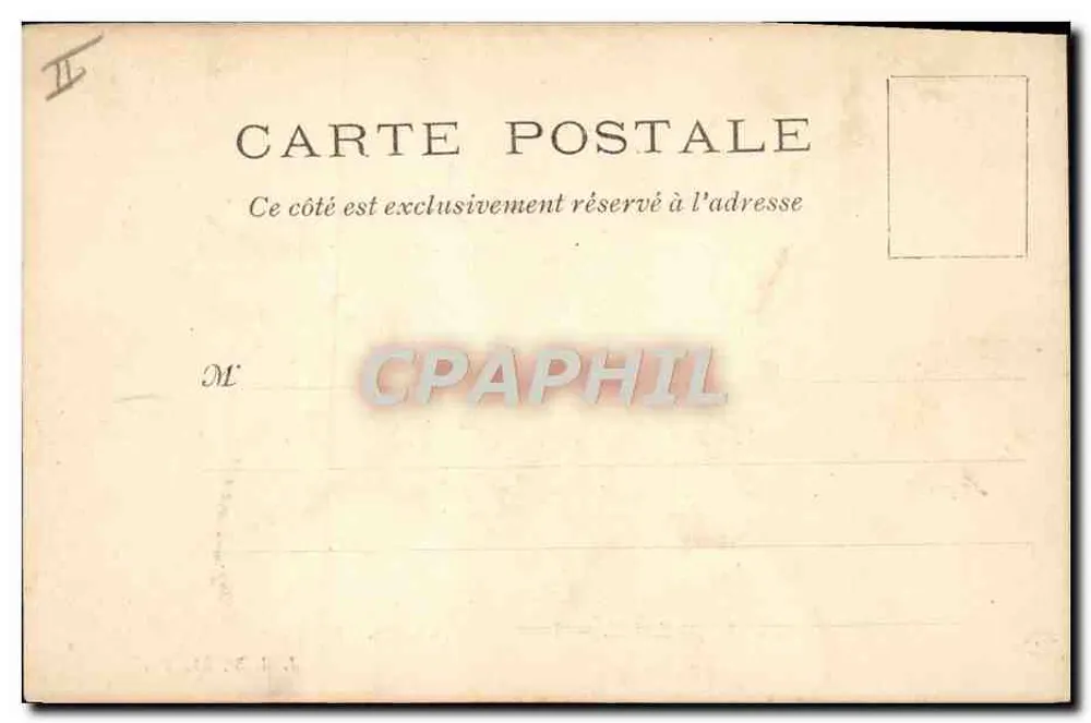 Bordeaux — Il Grand-Théâtre — J. H. B. Ed., Bruxelles - Verso