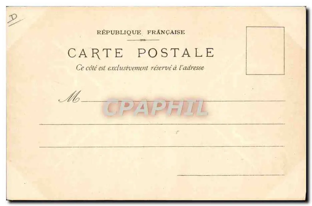 Pyrenäen — Pau, Biarritz — J. Hugo d'Alesi - Rückseite
