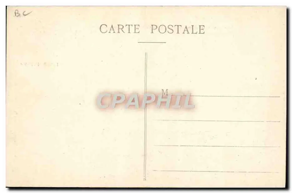 Große Flugwoche — Erinnerungskarte Lindpaintner auf Sommer-Flugzeug während eines großartigen Fluges — Verlag von R. Labaty, 24, boulevard Capuchines, Paris - Rückseite
