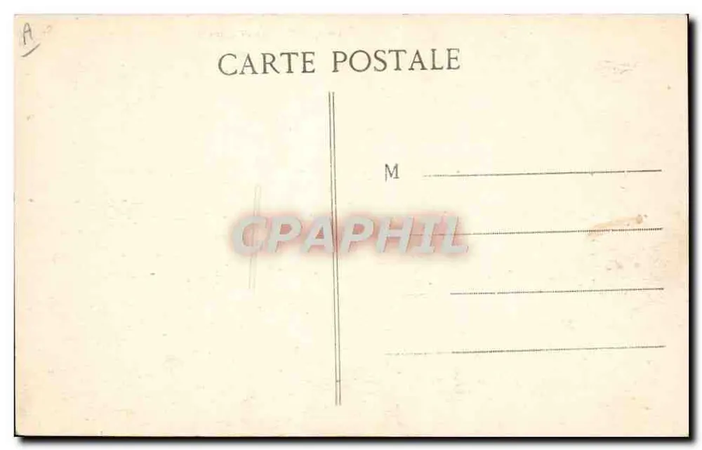 Cartolina d'epoca Aviatore su monoplano Deperdussin con mitragliatrice — Guerra 1914 — n° 6218 - Verso