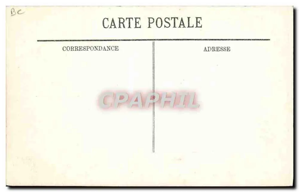 Aviação — Morane sobre Monoplan Blériot — LL. — Editor LL, n° 125 - Verso