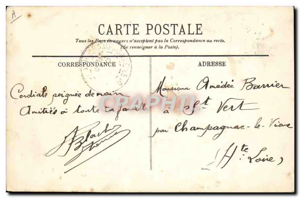 Unsere Flugzeuge — Das Monoplan "Antoinette" von Herrn Hubert Latham — Loette - Rückseite
