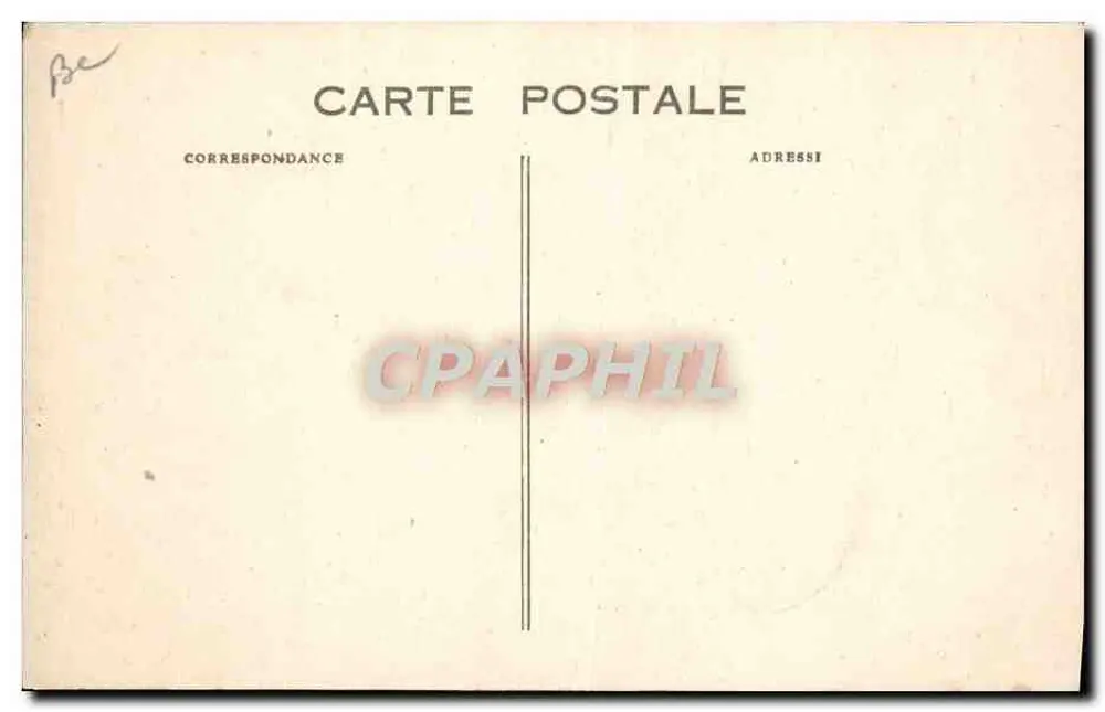 Flugzeug Henry POTEZ Schule — Typ VIII — Thionville - Rückseite