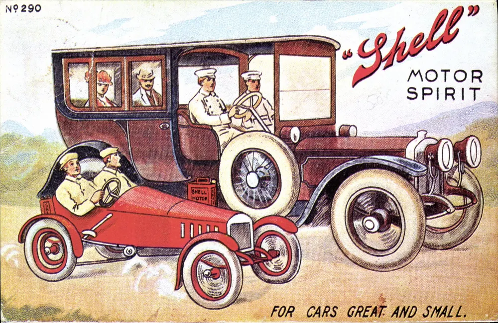 Reclame Shell Motor Spirit — N°290 — Uitgever niet zichtbaar - Voorkant