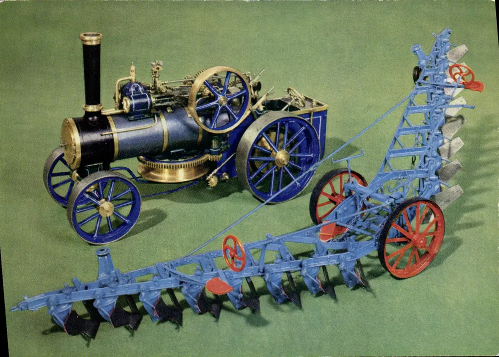 Dampfagrargerät des 19. Jahrhunderts — Modell — Science Museum, London - Vorderseite