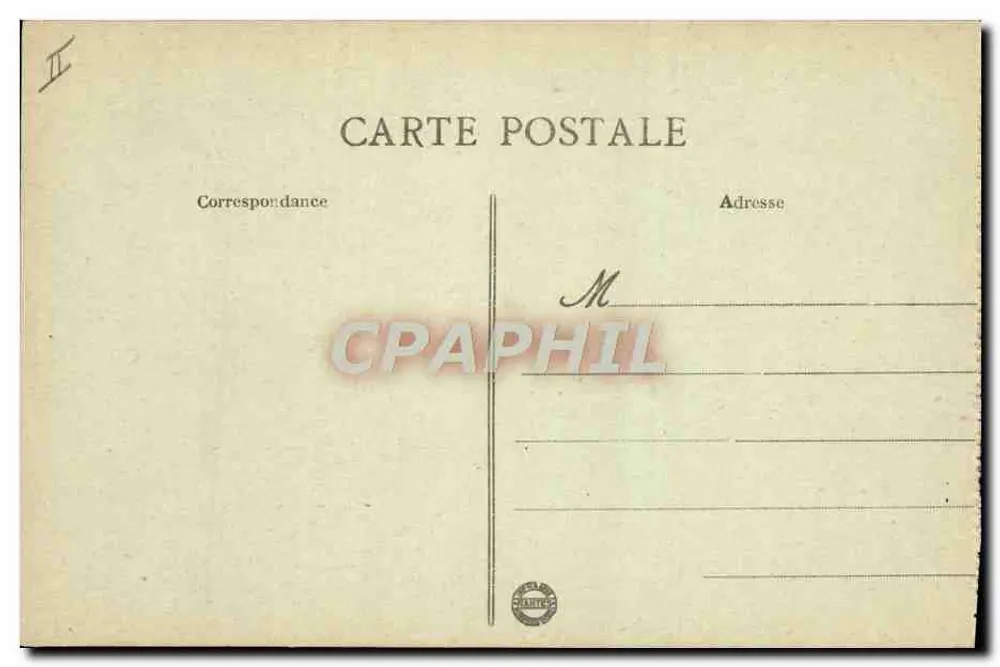 Soissons - Rathaus — Verlag: L. C. H. Paris, Nr. 693 - Rückseite