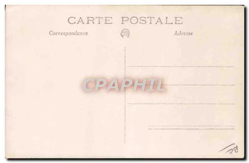 Grande Chartreuse — Ischié 1932 — ohne Verleger und sichtbare Seriennummer - Rückseite