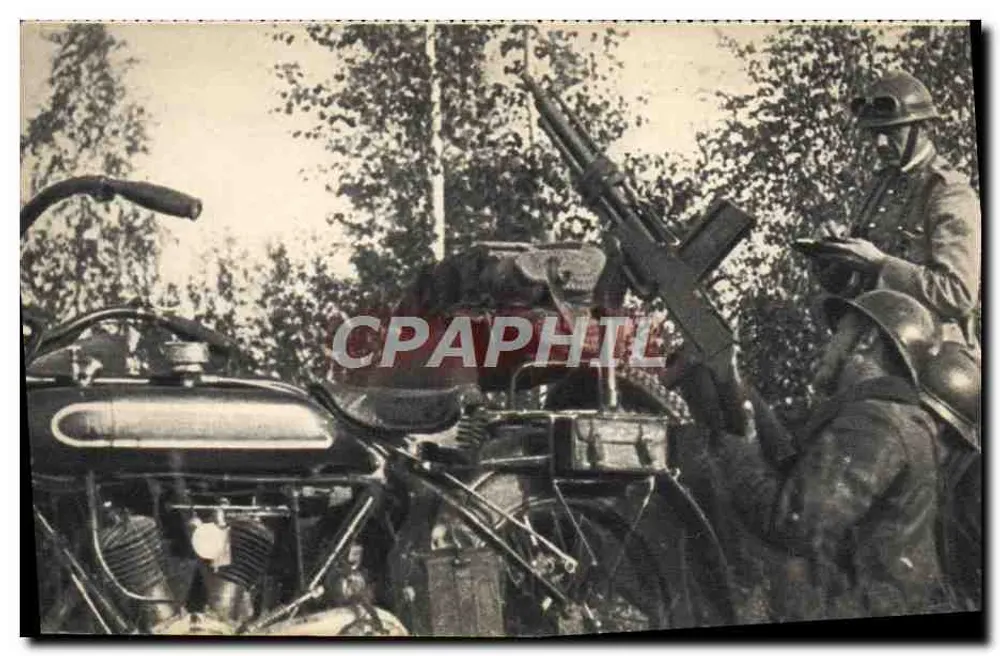 Maschinengewehr gegen Flugzeug — Georges Lang, Verlag - Pora - Vorderseite