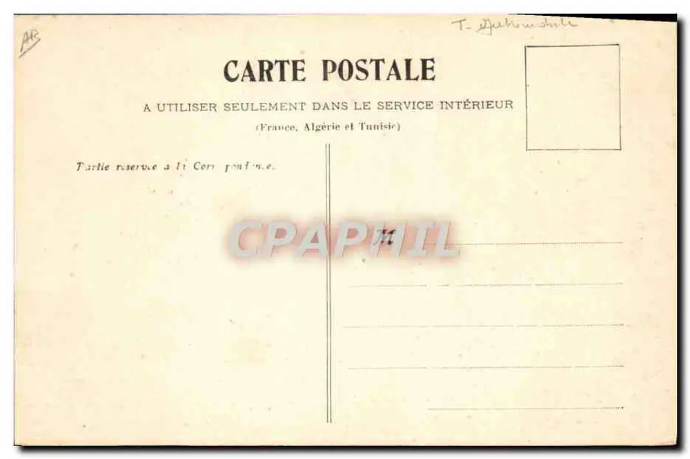 Une chasse improvisée — reproduction de l'estampe de Hellé — éditeur Kossuth, Paris - Verso