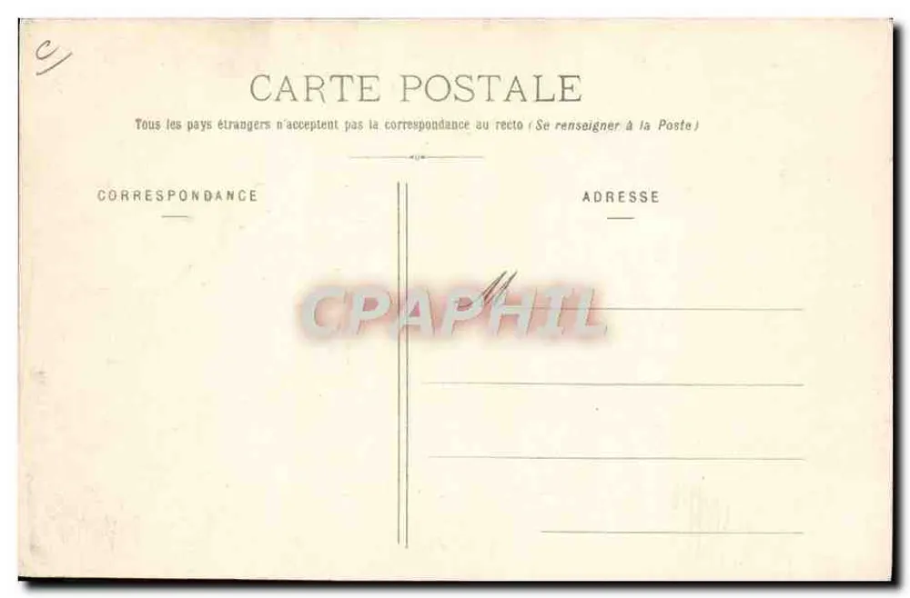 Luftschiff "Ville de Paris" — gehört Herrn Henri Deutsch, gebaut von Herrn E. Surcouf — Verlag J. H. - Rückseite