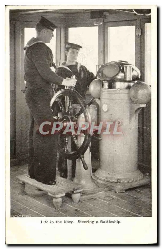 Leben in der Marine — Lenken eines Schlachtschiffes — The Wellington Series - Vorderseite