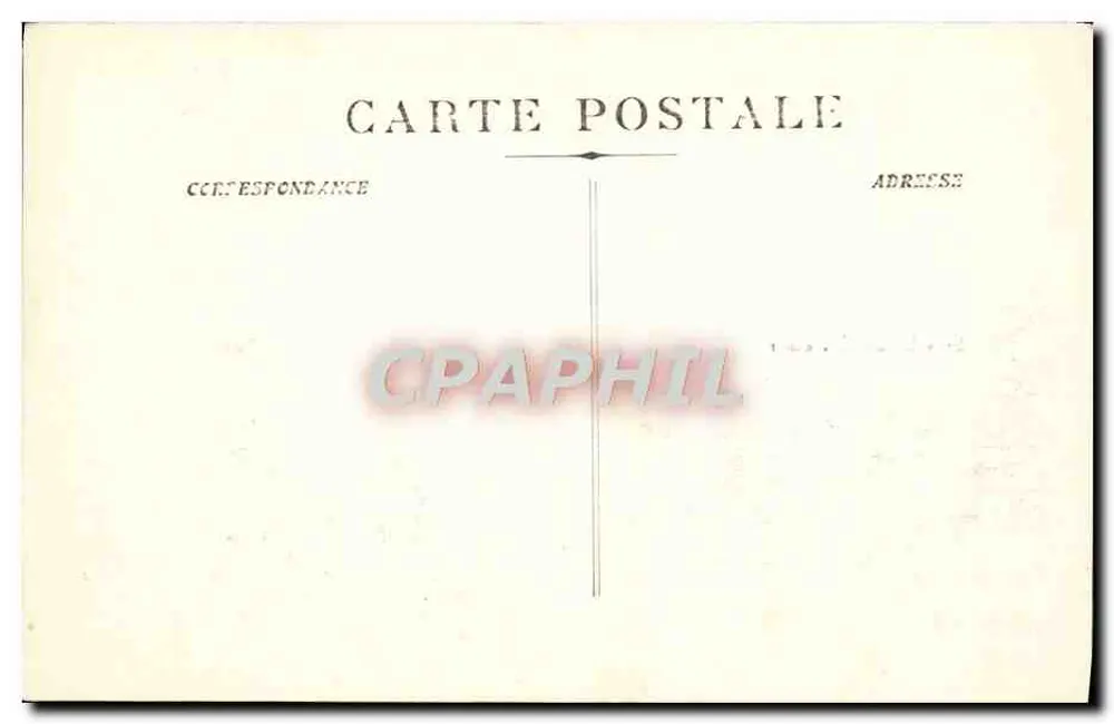 Catástrofe do « Liberté » — 25 de Setembro de 1911 — Editor Eper et Chiarelli, Toulouse - Verso