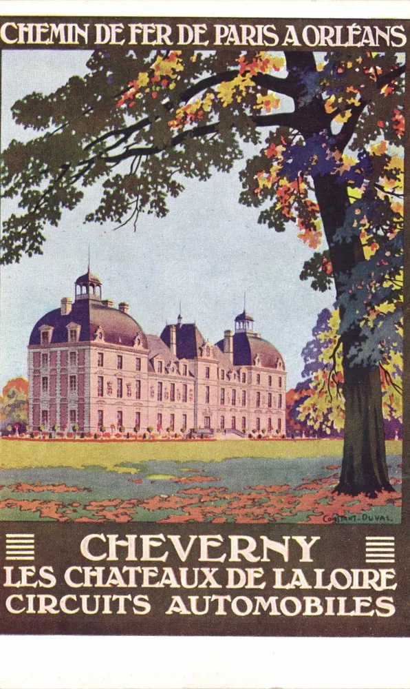 Cheverny — Schlösser der Loire — Ausgabe der Compagnie du Chemin de Fer de Paris à Orléans - Vorderseite