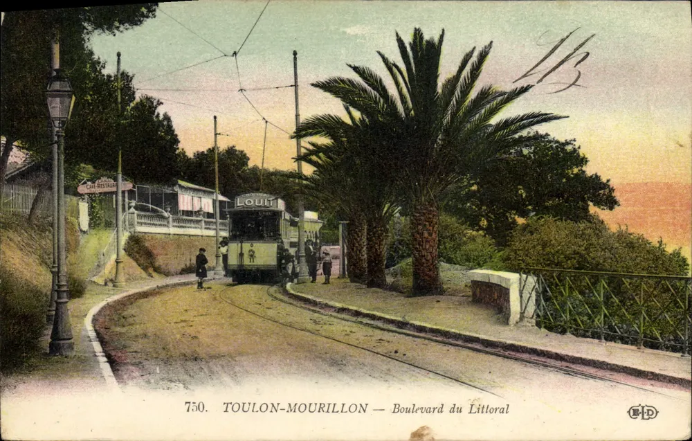 Toulon-Mourillon — Boulevard du Littoral — Tramway Louis - Vorderseite