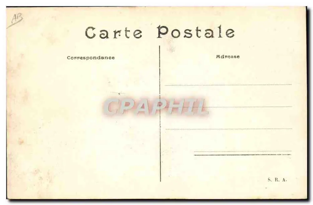 Latham fliegt auf einem Antoinette-Monoplan — Nr. 63 — Verlag S.R.A. - Rückseite