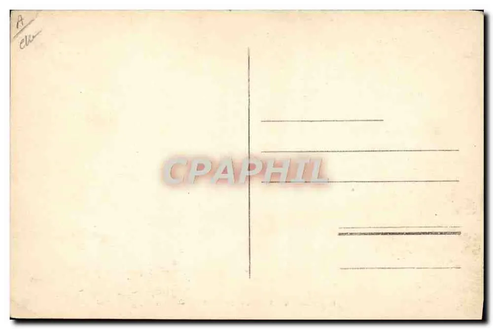 Bréguet 14 A² — Avión de observación — Editor no identificado - Reverso