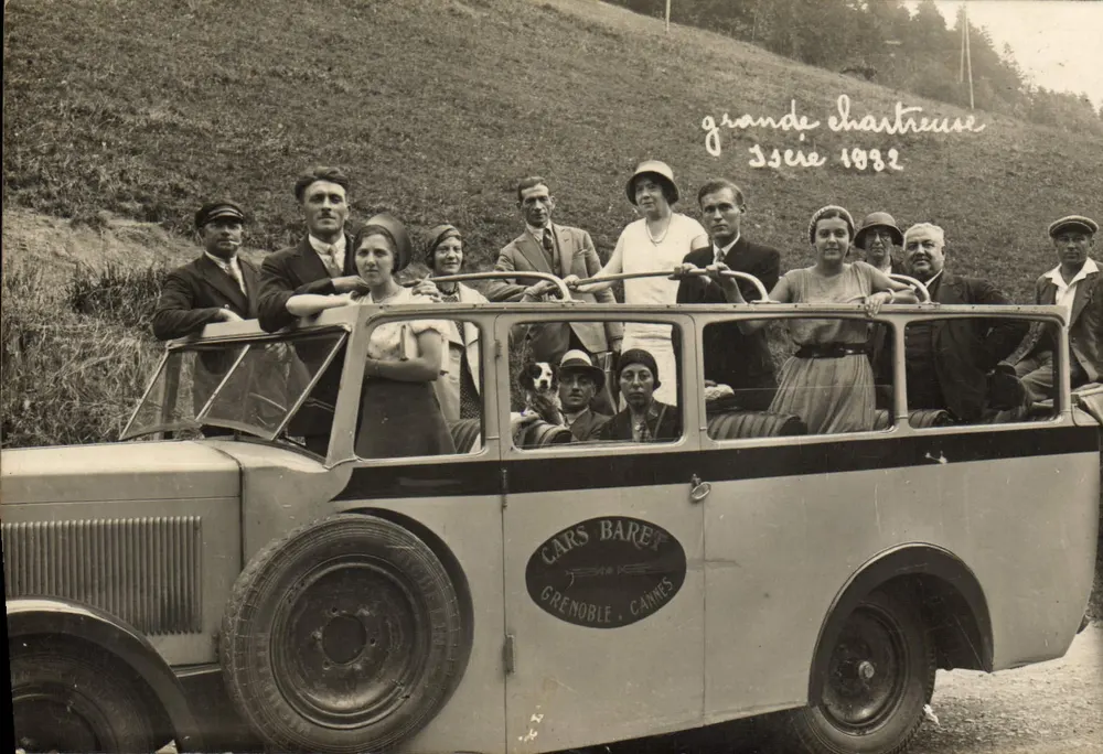 Grande Chartreuse — Auto-Tour — Cars Baret Grenoble Cannes - Vorderseite