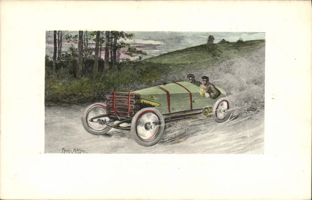 Corrida automobilística — Montreuil Millien — H. & L. Nr. 270 - Frente