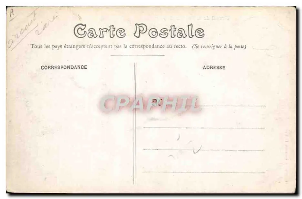 Circuit de la Sarthe 1906 — automobielrenscene — Foto door J. Lasserre - Achterkant