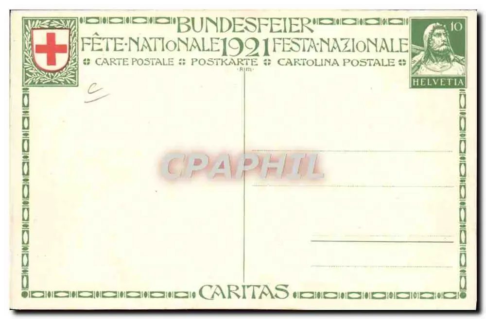 Bergrettung — Gébr. Pretz & Zubica — Ausgabe 1921 - Rückseite