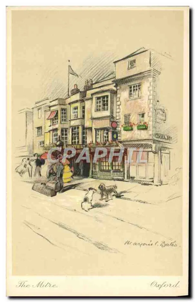 The Mitre — Oxford — Manpoir C. Bates - Frente