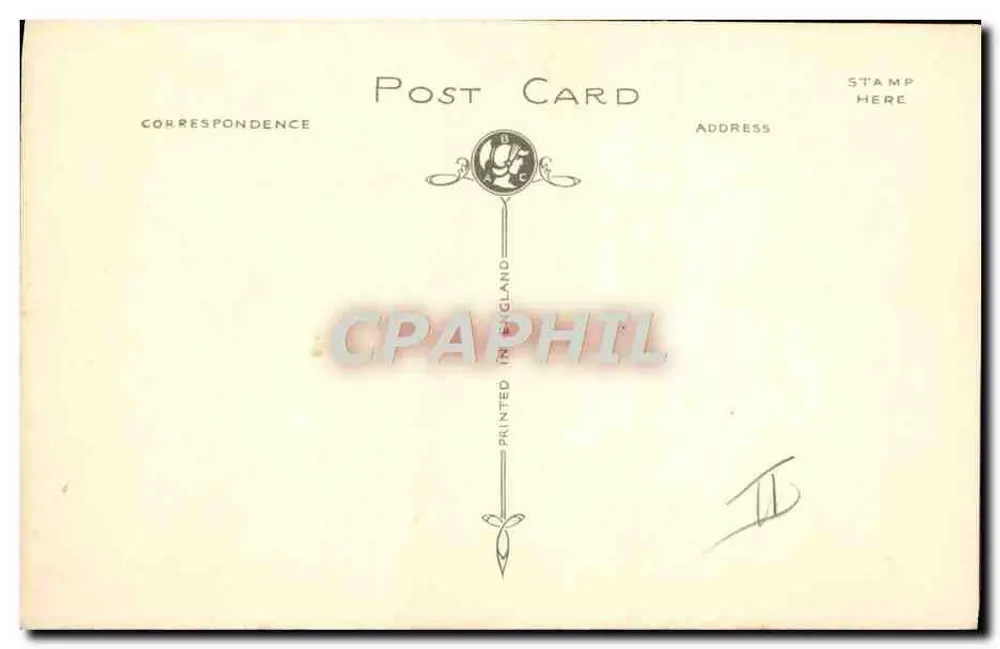 The Mitre — Oxford — Manpoir C. Bates - Verso