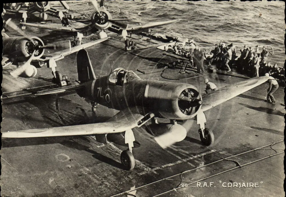 R.A.F. "Corsair" — Jagdflugzeug — Éditions Superluxe Paris - Vorderseite