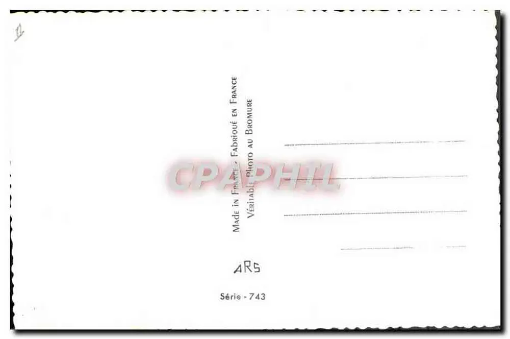 वायु सेना के चालक दल का चित्र — चित्र और विमान FS-291 — एडिटर ARS, श्रृंखला 743 - पीछे