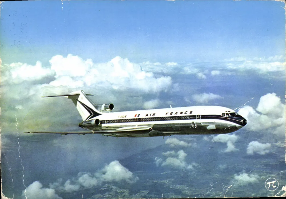 Air France Boeing 727 — F-BOUB — Editions P.I. n°220 - Vorderseite