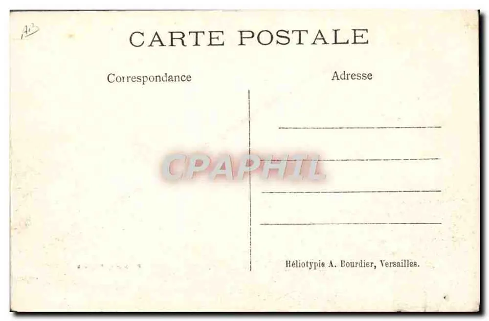 Militärhallen in Toussus-le-Noble — Monoplan R.E.P. — Verlag Derbert Toussus - Rückseite