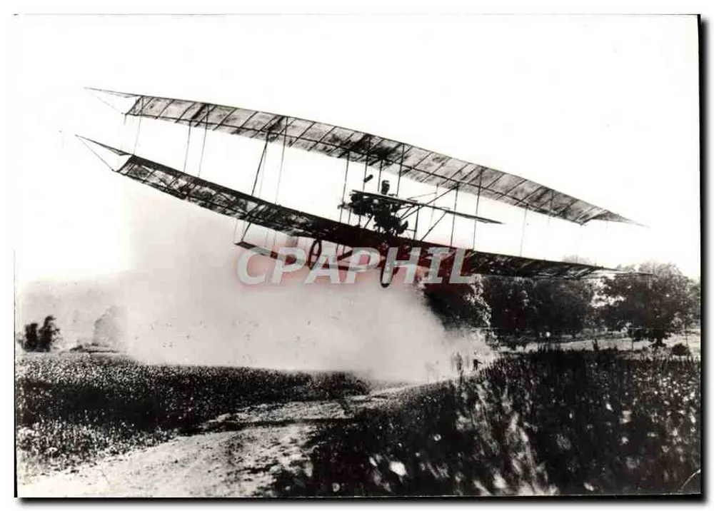 Biplan « June Bug » — Flug von 1.000 Metern am 4. Juli 1908 — Musée de l'Air, Montreuil - Vorderseite