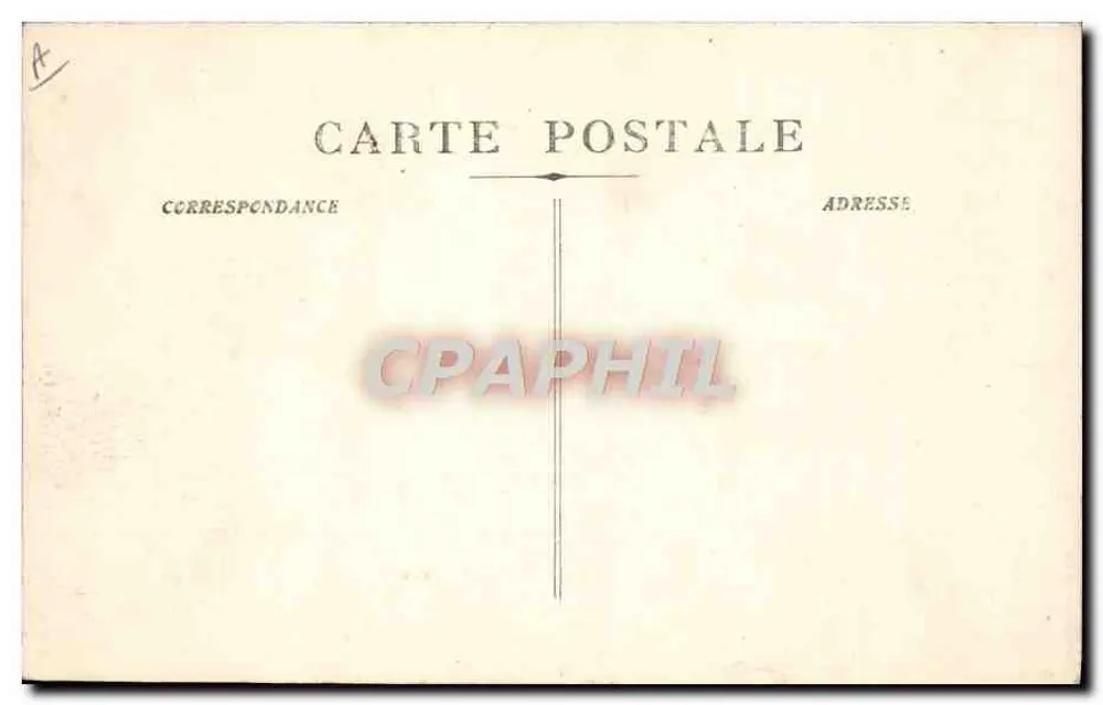Katastrophe des « Liberté » — 25. September 1911 — unbekannte Ausgabe - Rückseite