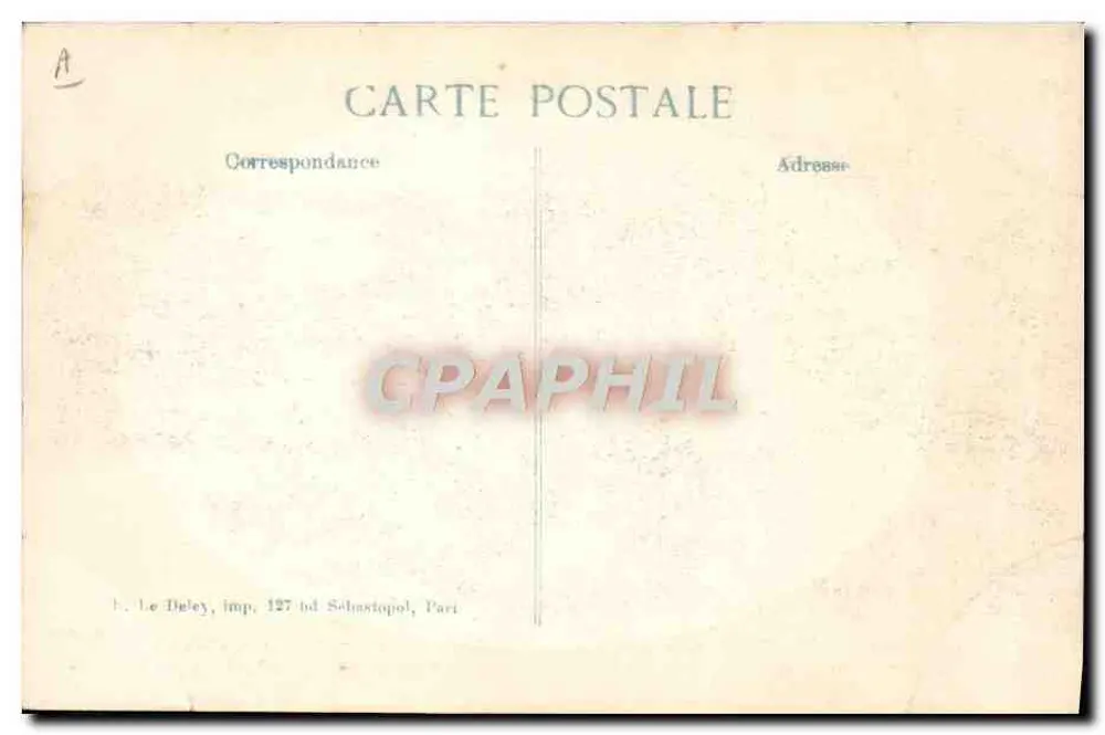 Besatzung eines 6-Zoll-Kanons in Aktion — 1914 — 17. Serie — Verleger E.P.D. - Rückseite