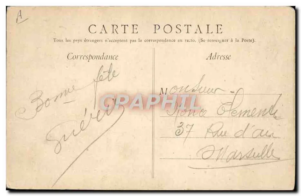 Offizielle Besichtigung an Bord eines Panzerschiffes — Am Ufer. A. Bougault, 643 - Rückseite