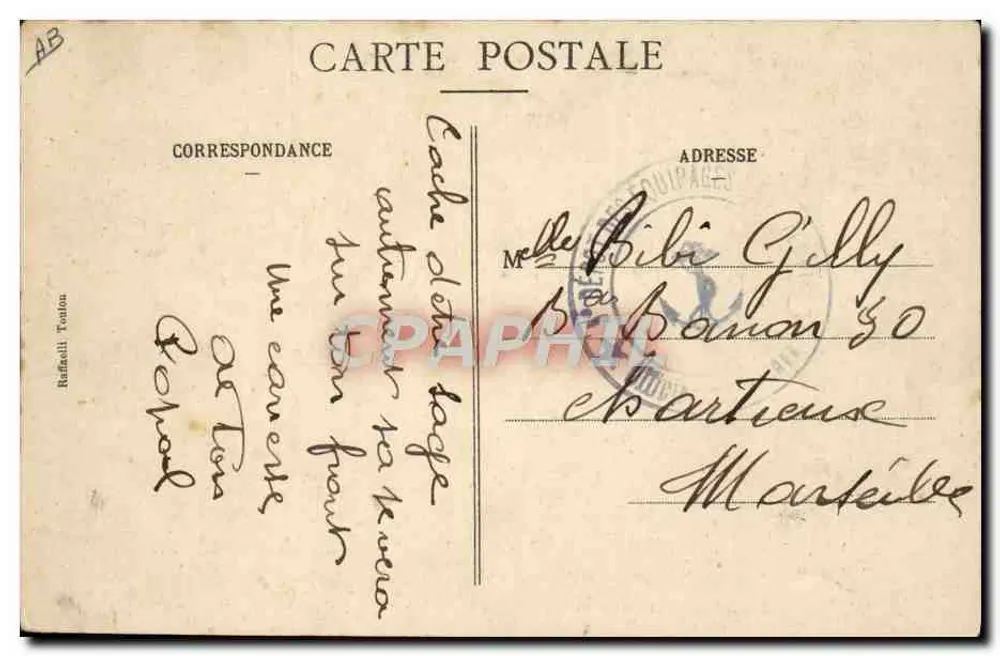 Unsere Matrosen — Die Embarkation — H. Ferrière, Nr. 25 - Rückseite
