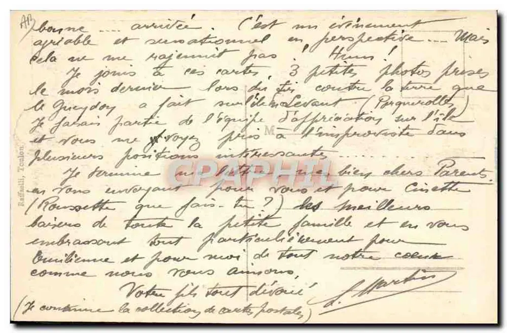 Unsere Matrosen — Erste Schüsse — H. Rerivin - Rückseite