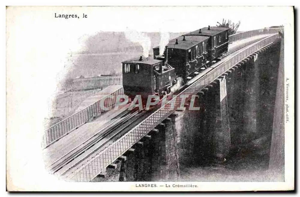Langres — La Crémeillière — A. Veyssière, fot. — wyd. - Awers