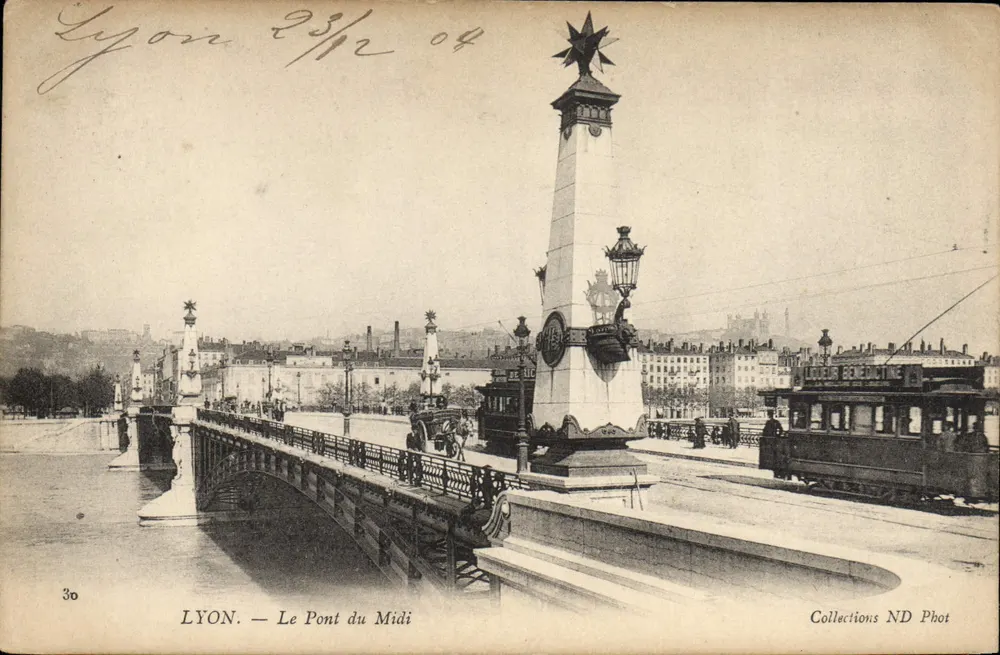 LYON — El Puente del Mediodía — Colecciones ND Phot - Anverso