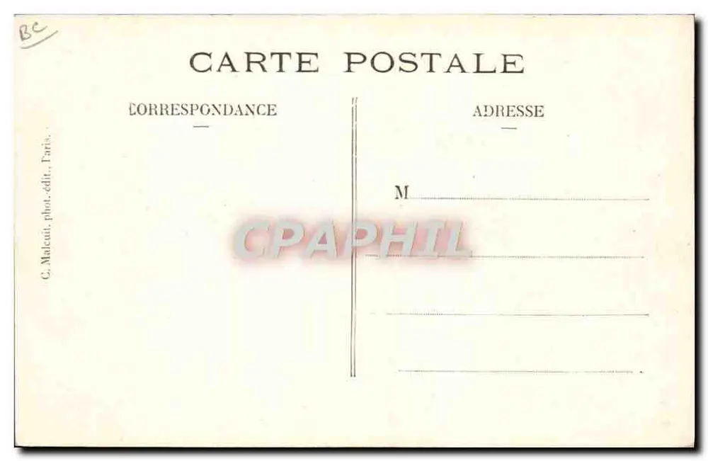 Pioniere der Luft — Das Flugzeug Farman in der Luft am Chalons Lager — C.M. - Rückseite